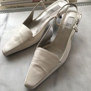 DKNY CITY Sling Back Heels